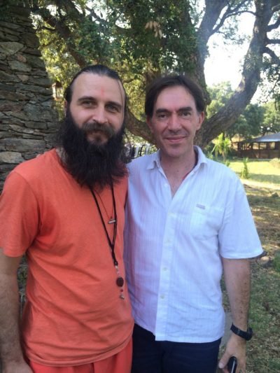 Denis Billo et son guru, Yogi Matsyendranath