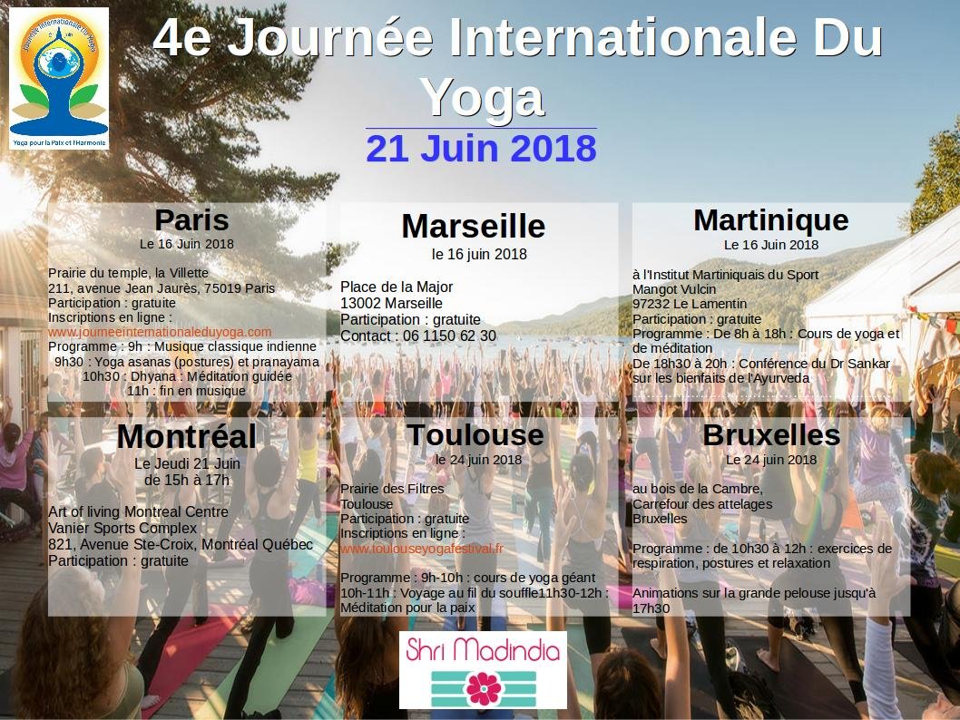 Journée internationale du yoga