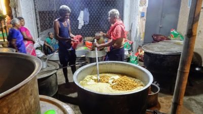 Cuisine de rue en inde